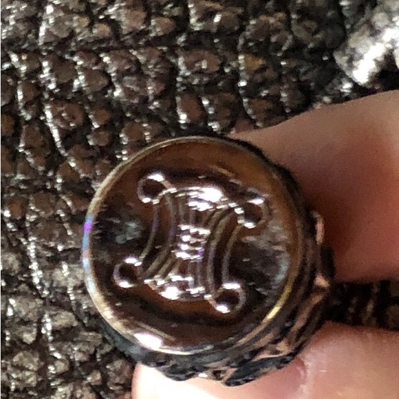 EUC. Celine Macadam Bittersweet bag in metallic silver. - Picture 5 of 16